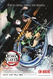 Belo Standee De Filmes De Anime Demon Slayer No Cinema Para