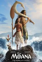 Moana em cartaz em Paranaguá